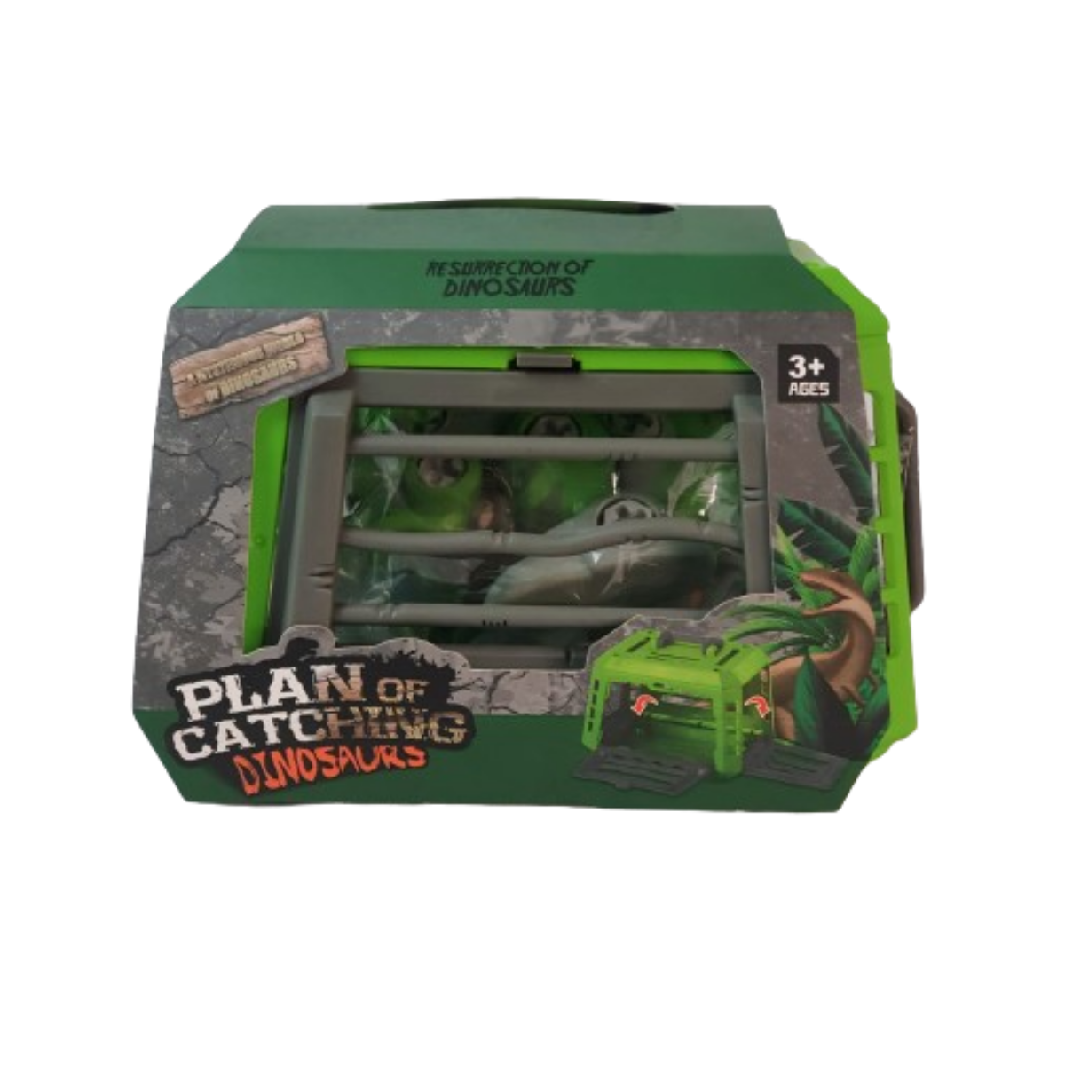 Dinossauro Brinquedo De Montar Dino Na Jaula Parassauro Dinossauro Brinquedo De Montar Dino Na Jaula Parassauro
